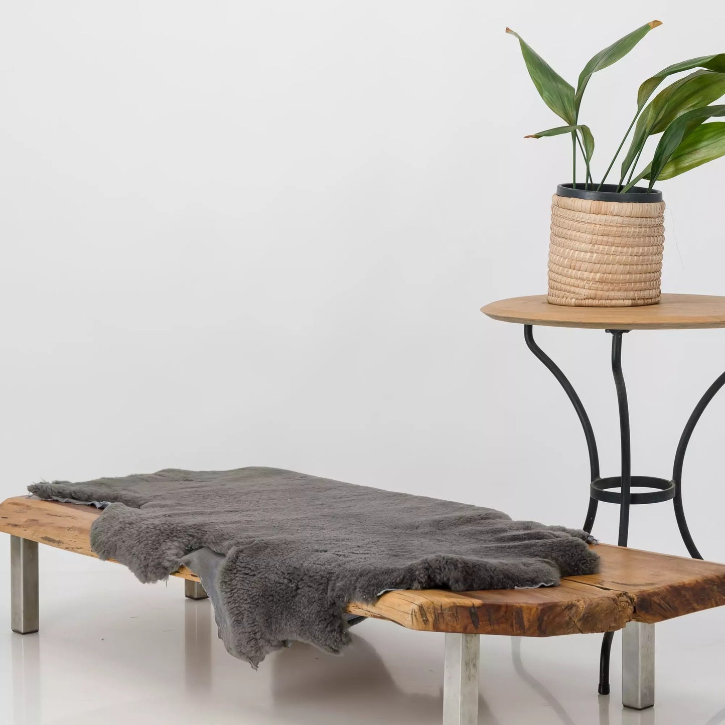 Grey Sheepskin - A-grade South African Merino