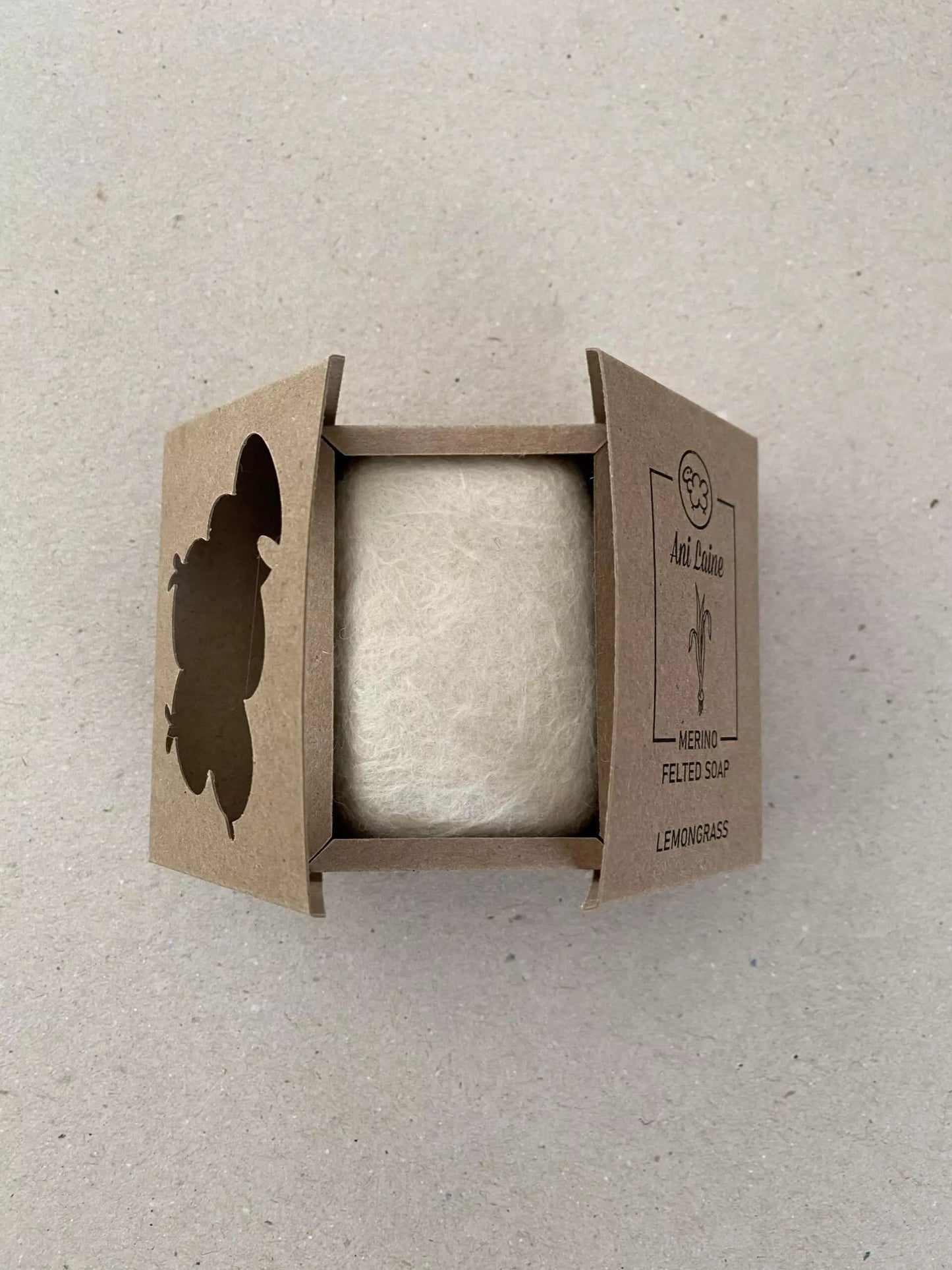 Wool Felted Soap in Gift Box`