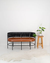 white double sheepskin throw draped over furniture