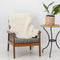 South African Merino Sheepskin , natural , on chair