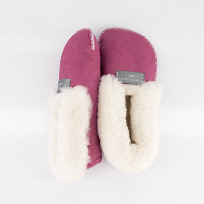 Handmade Soft-Sole Sheepskin Slippers
