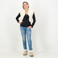 Sheepskin Gilet jacket