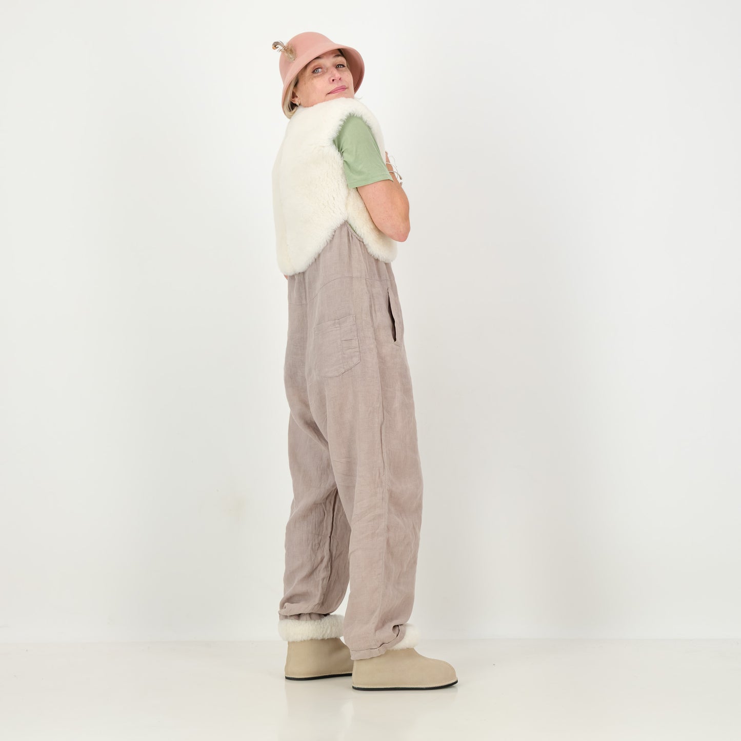 Sheepskin Gilet jacket