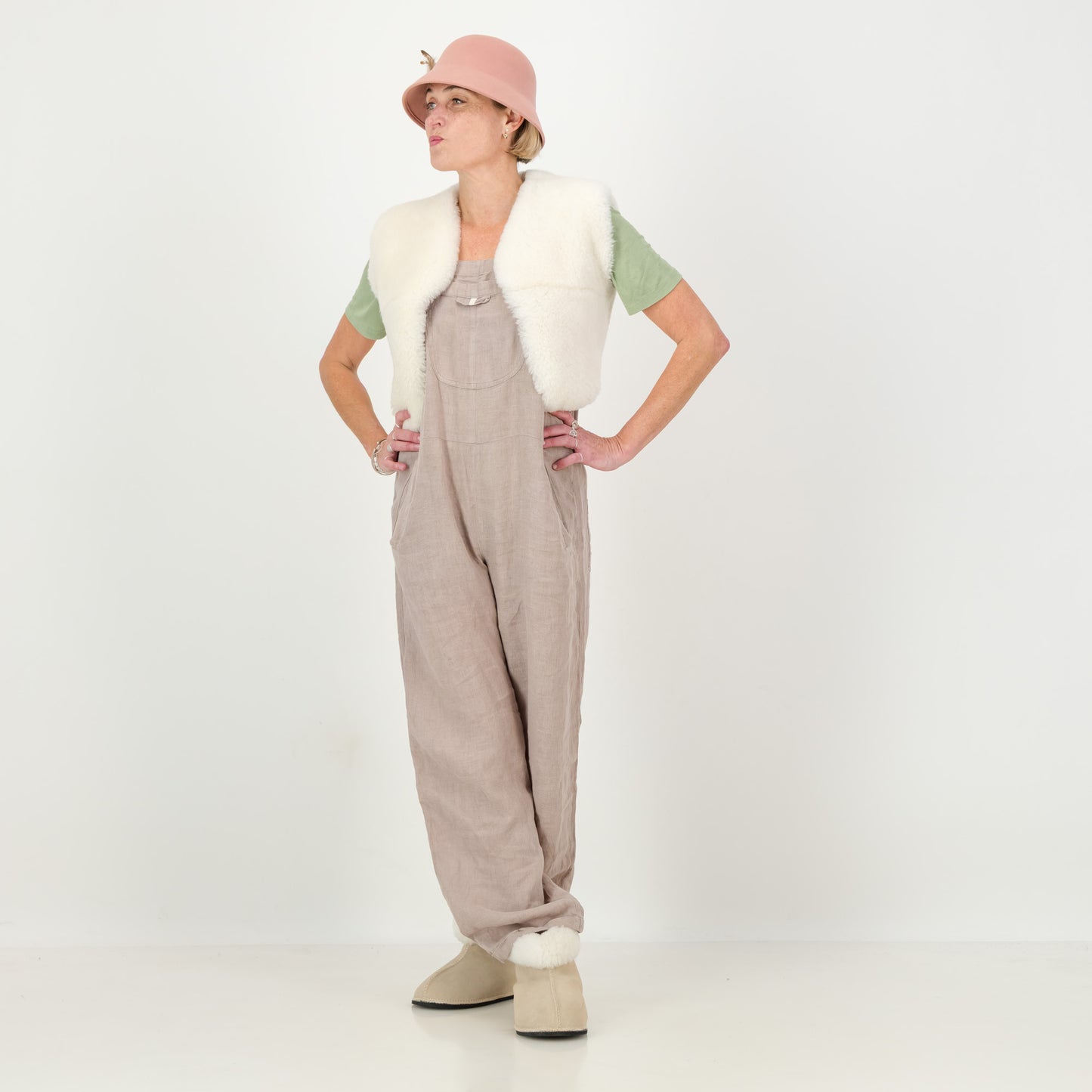 Sheepskin Gilet jacket