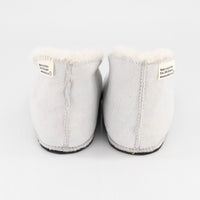 Natural Karoolux Leather-Sole Sheepskin Slippers