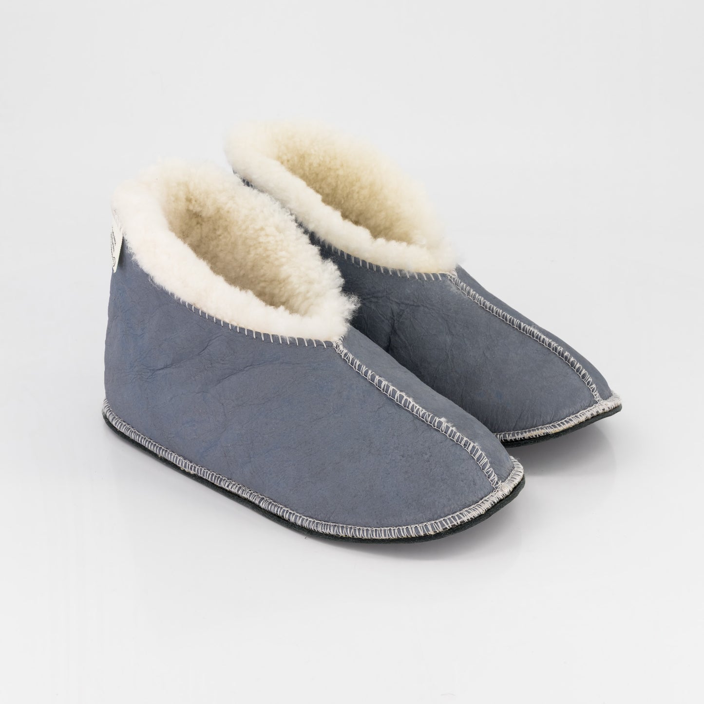 Karoolux Leather-Sole Sheepskin Slippers