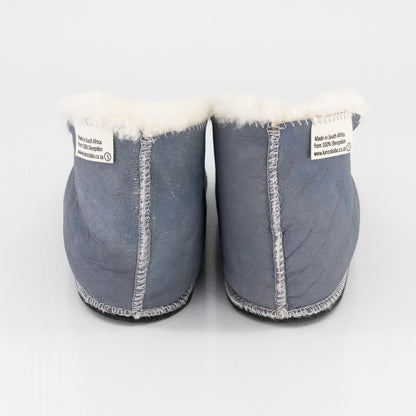 Karoolux Leather-Sole Sheepskin Slippers