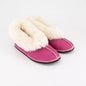 Handmade Hard-Sole Sheepskin Slippers