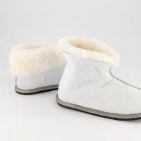 Natural Sheepskin Slippers - Hard-Sole