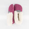 Pink Sheepskin Slippers - Soft Sole